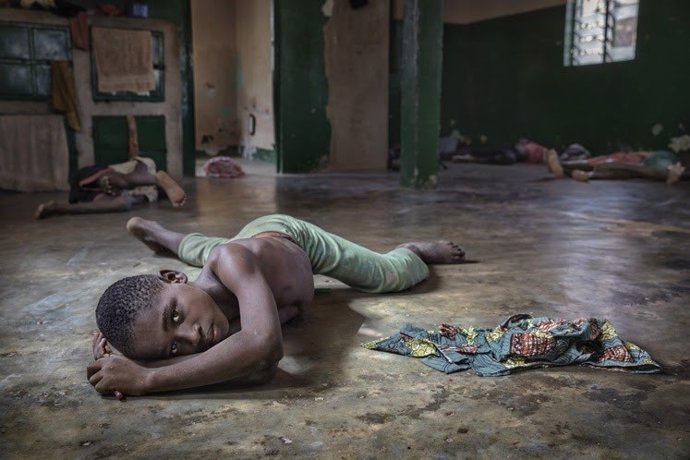 Niños se recuperan en un centro para menores que han sufrido esclavitud infantil