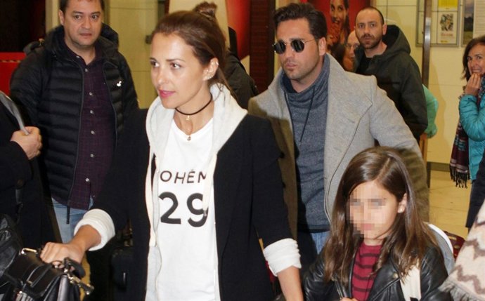 Paula echevarría, david y su hija daniella