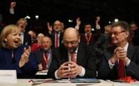 El SPD elige a Schulz con respaldo unánime para desafiar a Merkel en las elecciones