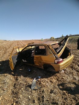 Accidente en Paracuellos