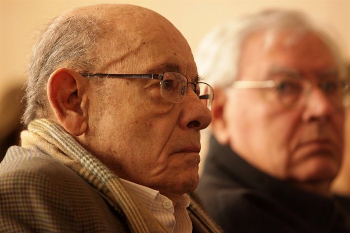 Fèlix Millet al costat de Jordi Montull en el judici pel cas Palau