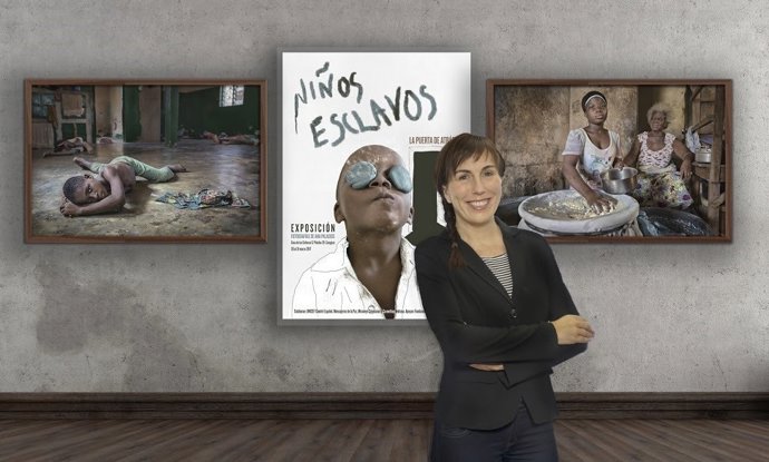 Exposicón de Los Niños esclavos de la fotógrafa  Ana Palacios