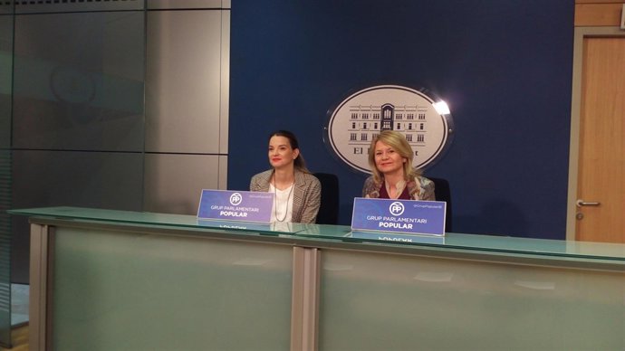 Margalida Prohens y Núria Riera