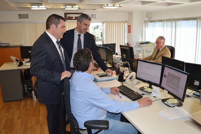 Mariano Albaladejo (izq), director general de Gesa Mediación