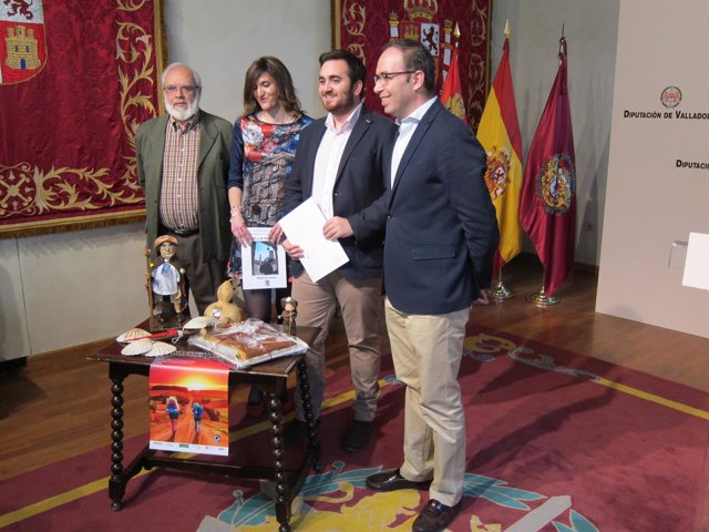 Presentación del VIII Encuentro de Peregrinos de Villalón (Valladolid)