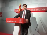 Patxi López visitará Catalunya en tres ocasiones más y coincidirá con Pedro Sánchez el 22 de abril