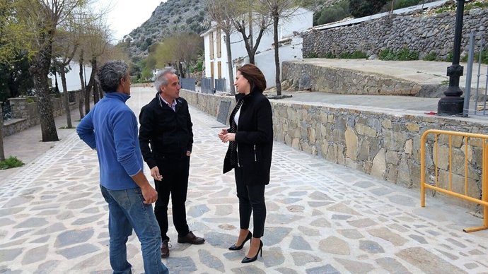 Visita de obras en Villaluenga del Rosario