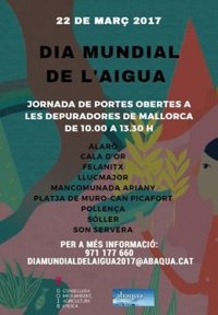 Catorce depuradoras de Baleares abren este miércoles sus puertas por el Día Mundial del Agua