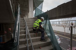 Obras del Hospital del Sur