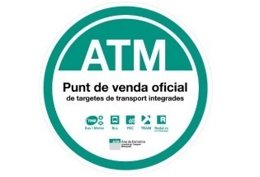 Distintiu de l'ATM per als punts de venda oficials