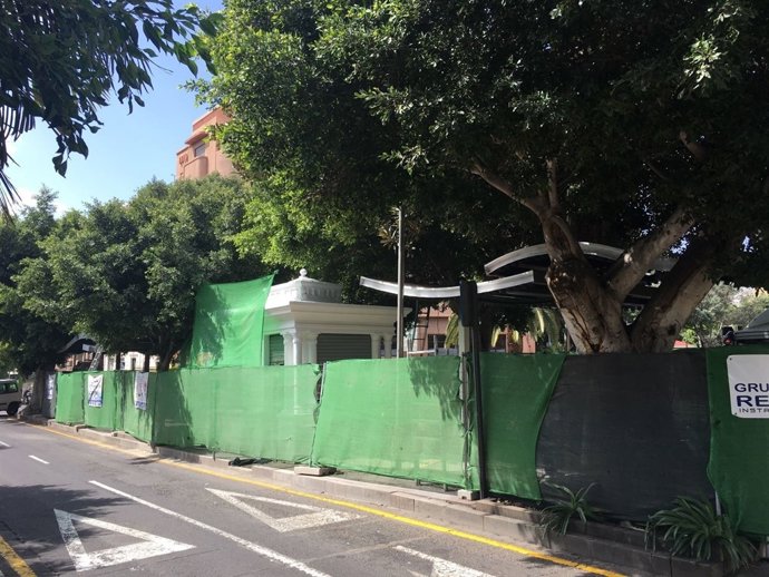 Quiosco de la plaza de La Paz