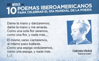 10 poemas iberoamericanos en el Día Mundial de la Poesía