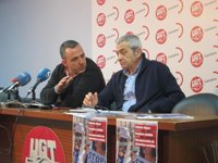 CCOO y UGT se movilizarán el jueves en defensa de la subida salarial