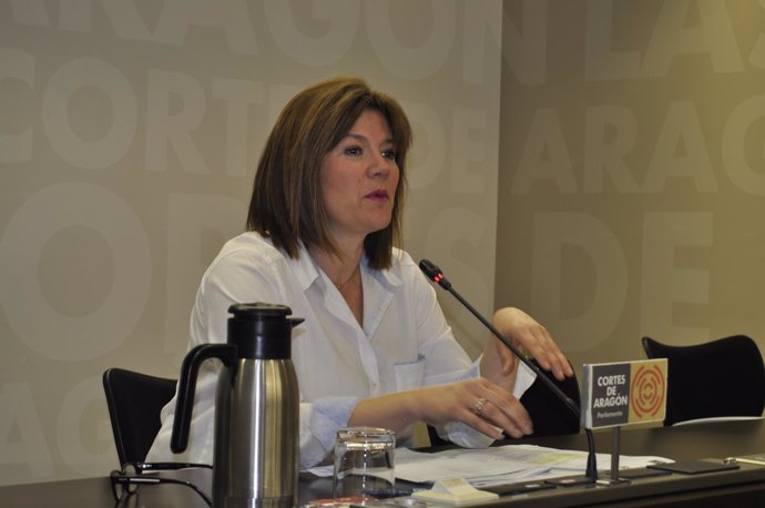 La secretaria general de CHA, Carmen Martínez.