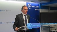 PP pide a Urkullu que "deje de actuar como portavoz de ETA" y rectifique su propuesta de presos