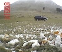 La Policía Foral denuncia a dos cazadores en el coto de Ollo