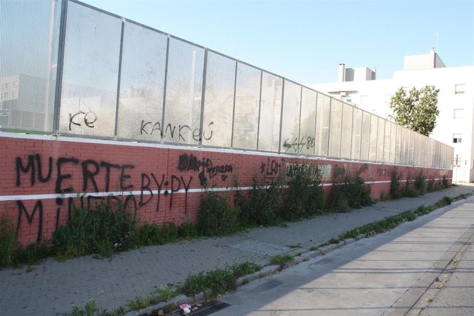 Estado de una de las calles.