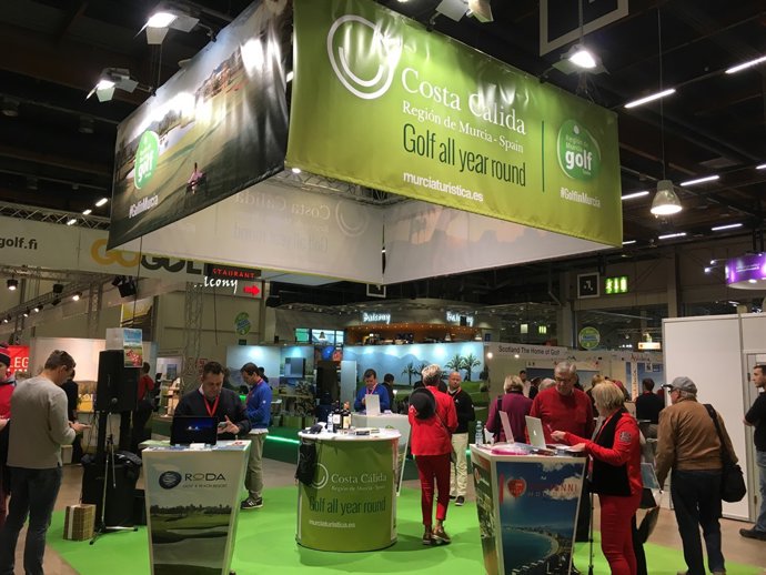 Imagen del stand de la Región en la feria