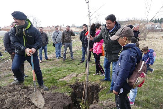 Celebración del Día del árbol en Ávila