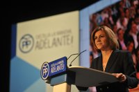 Cospedal insiste en que no puede sancionar a los militares retirados que insultaron a Uxue Barkos 