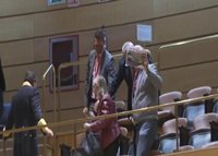 Dos víctimas del accidente de Angrois reclaman en el Senado responsabilidades al ministro de Fomento