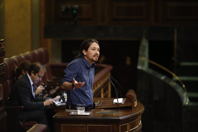 Pablo Iglesias en el Congreso