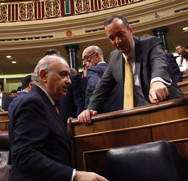 Jorge Fernández Díaz y Francisco Martínez, del PP