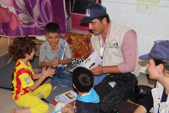 Un hombre yazidí gana un premio humanitario por su labor en el norte de Irak 