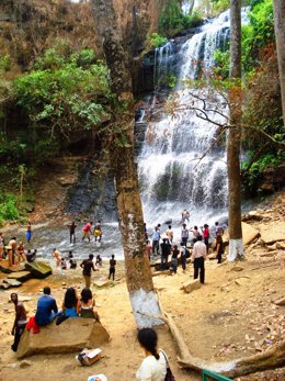 Cataratas de Kintampo, en Ghana