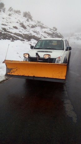 Temporal de nieve y frio en Somiedo