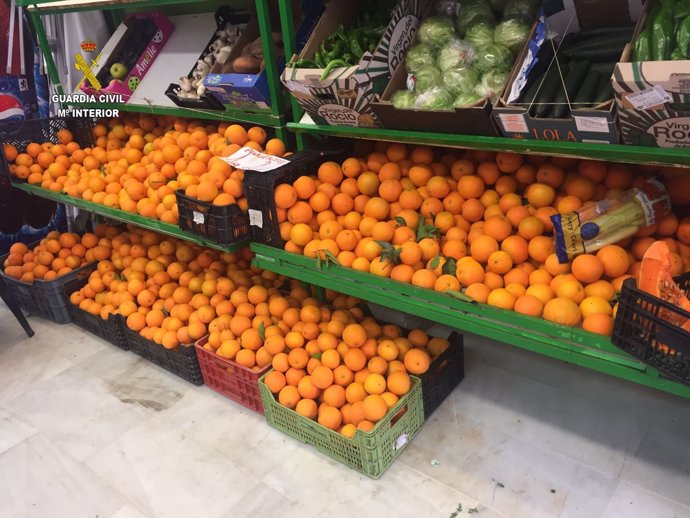 Robo naranjas