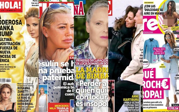 QUIOSCO DE REVISTA DEL CORAZÓN DE LOS MIÉRCOLES