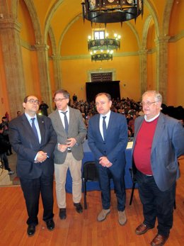 F. Rodríguez, E. Saiz, A. A. Laso y  S. Hernández.                          