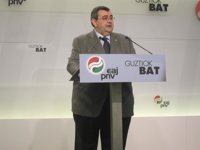 PNV cree "lamentable y deleznable" que Alonso mezclara "de forma torticera" el plan de presos con el desarme