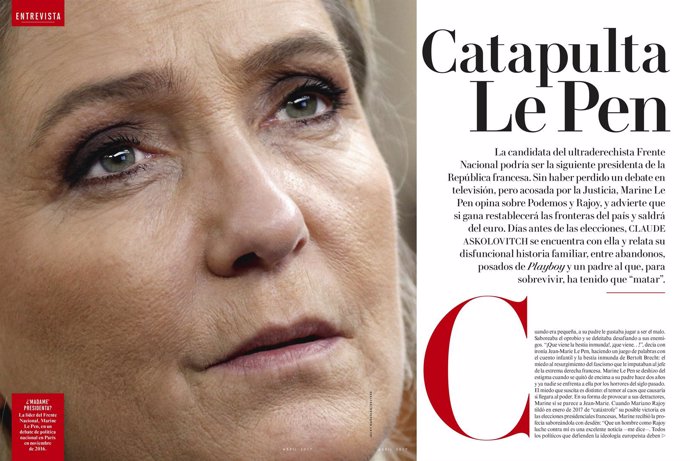 Vanity Fair entrevista a Marine Le Pen