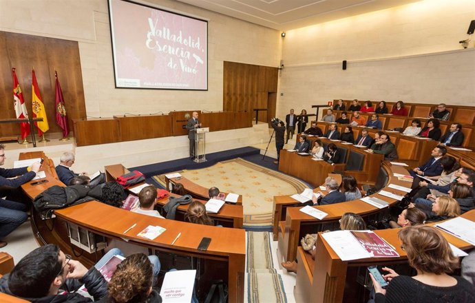 Jornada de enoturismo en la Diputación de Valladolid. 