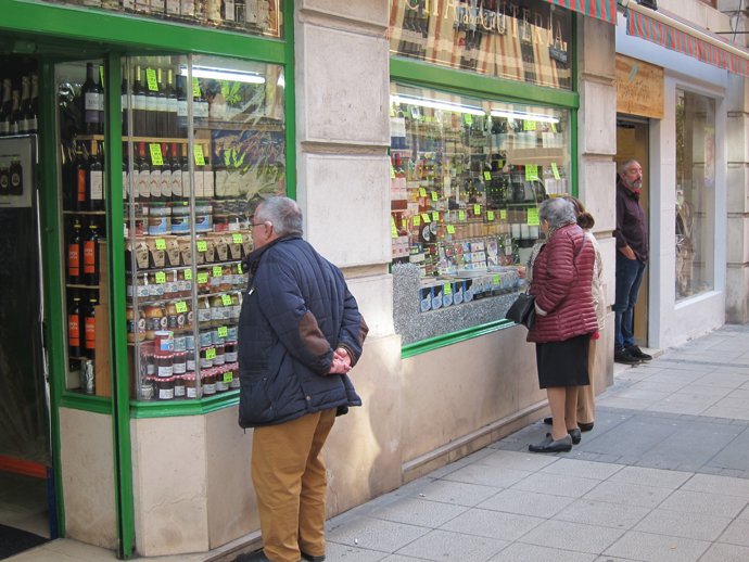 Comerç, botiga, a Santander