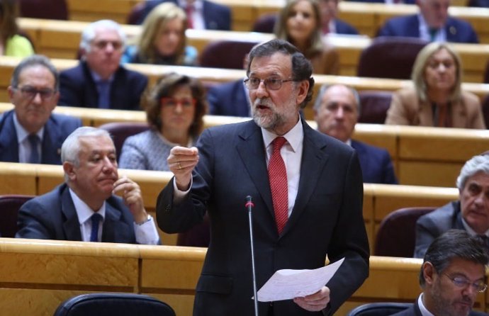 Mariano Rajoy en el Senado 