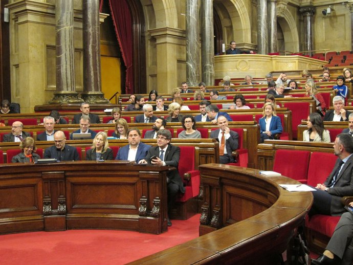 Ple del Parlament de Catalunya