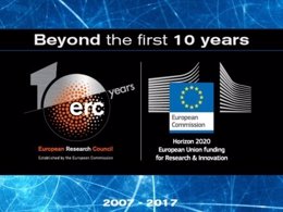 El Consejo Europeo de Investigación cumple 10 años