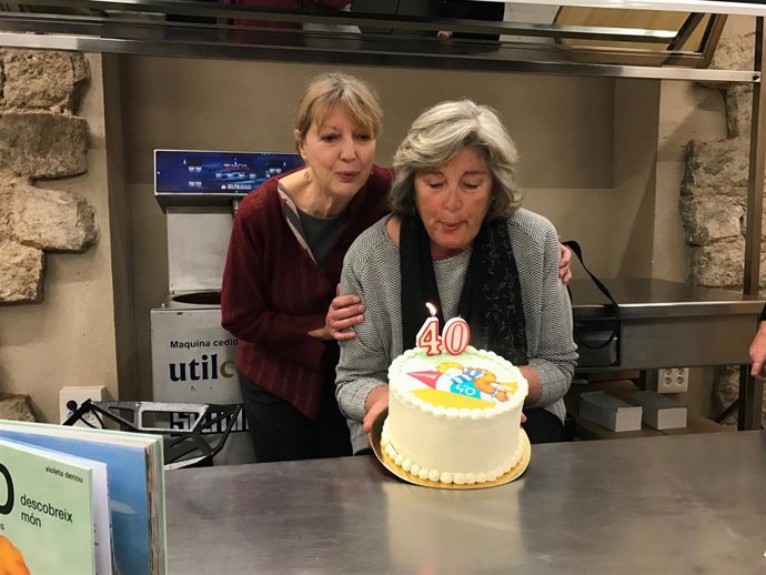 Asun Esteban y Carlota Goyta celebran los 40 años del personaje Teo