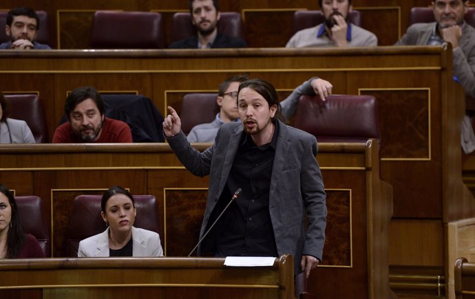 Pablo Iglesias - Pleno en el Congreso