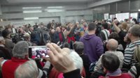 Un encierro reivindicativo toma el hall del Ramón y Cajal para acusar a la Comunidad de "desmantelar" la sanidad pública