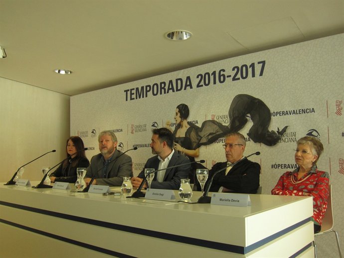 Presentación ópera Lucrezia Borgia en Les Arts            