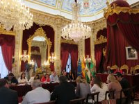 El Pleno de Diputación de Cádiz aprueba el plan de acción para la residencia de la Línea, con el voto en contra del PP