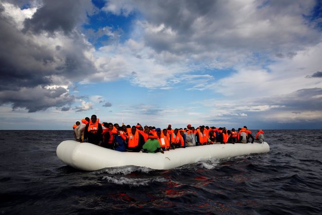 Rescate en el mar Mediterráneo