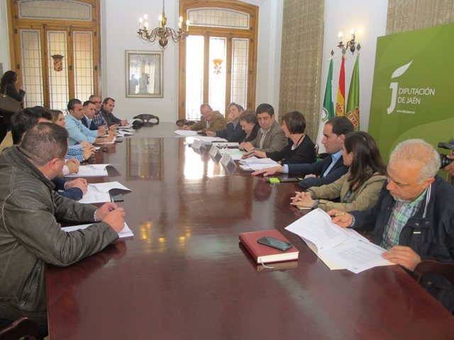 Reunión de la junta asesora del Consejo Provincial de Alcaldes y Alcaldesas.