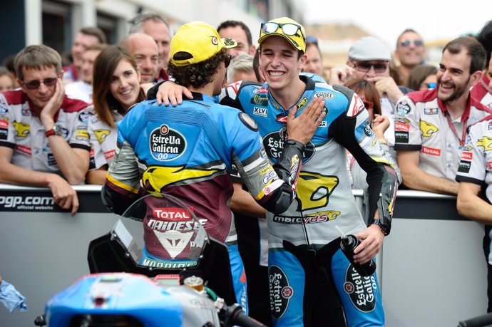 Franco Morbidelli y Alex Márquez 