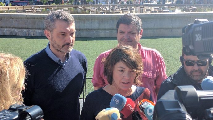 Urralburu, Giménez y Andrés Pedreño de Podemos