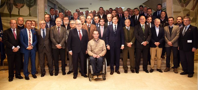 José Ramón Lete se reúne con los presidentes de las federaciones deportivas